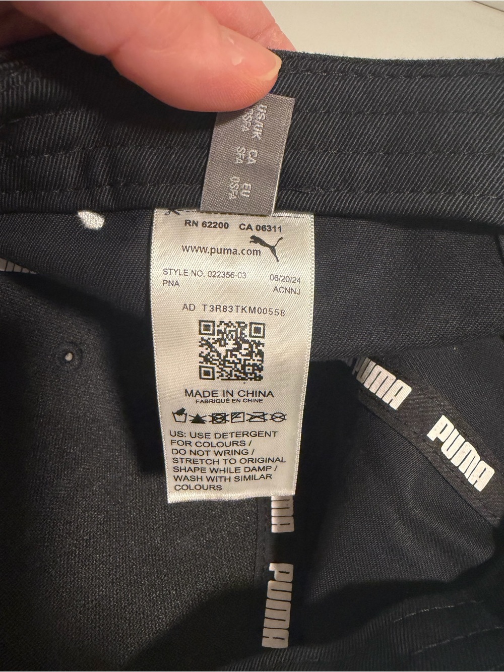 Puma Black Logo-Trim Cap View 4